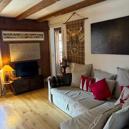 Apartamento Cozy In The Heart Of The Alps Château-d'Oex